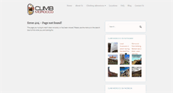 Desktop Screenshot of climbmorocco.com